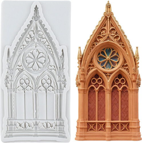 Castle window polymer - window, clay